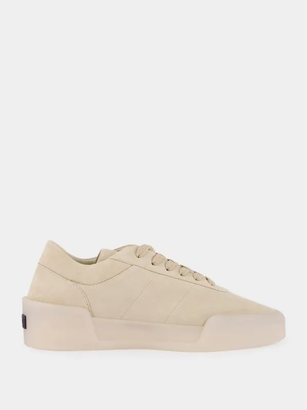 Aerobic Low Oat Suede Sneakers made by Fear of God