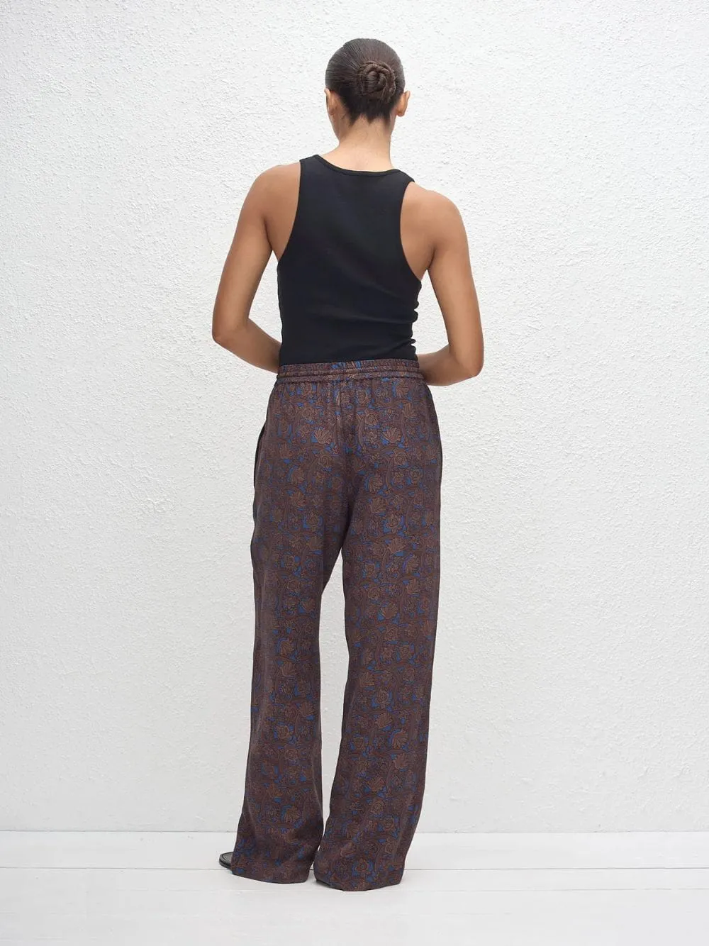 Marrakesh Silk Casual Trousers sold by Fashion Clinic product image thumbnail 4