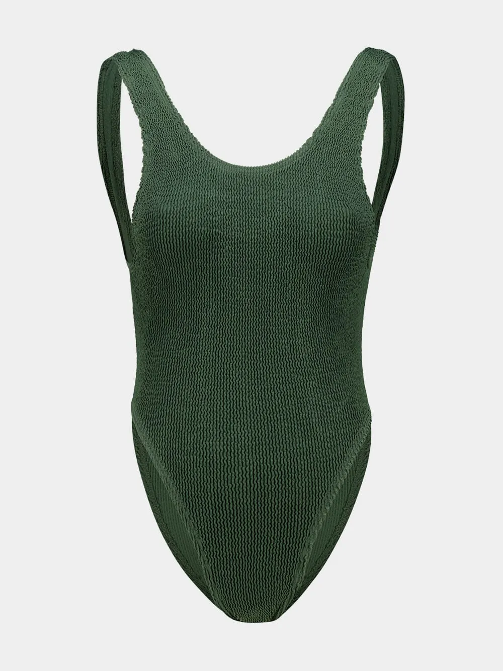 Khaki Crinkle Maxam One-Piece Swimsuit sold by Fashion Clinic product image thumbnail 2