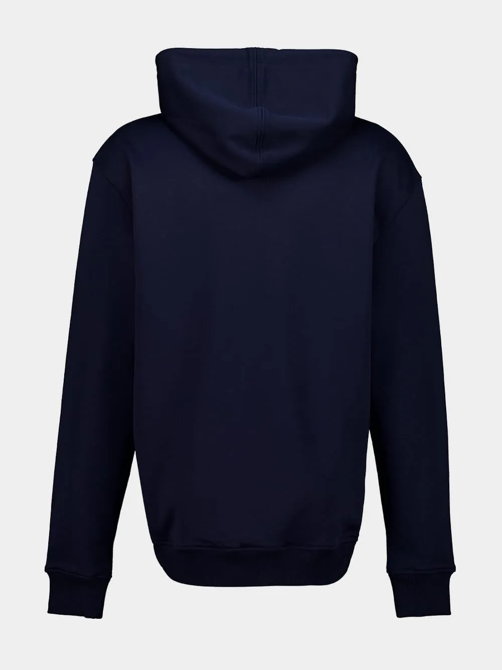 Blue Ami de Coeur Cotton Hodded Sweatshirt sold by Fashion Clinic product image thumbnail 2