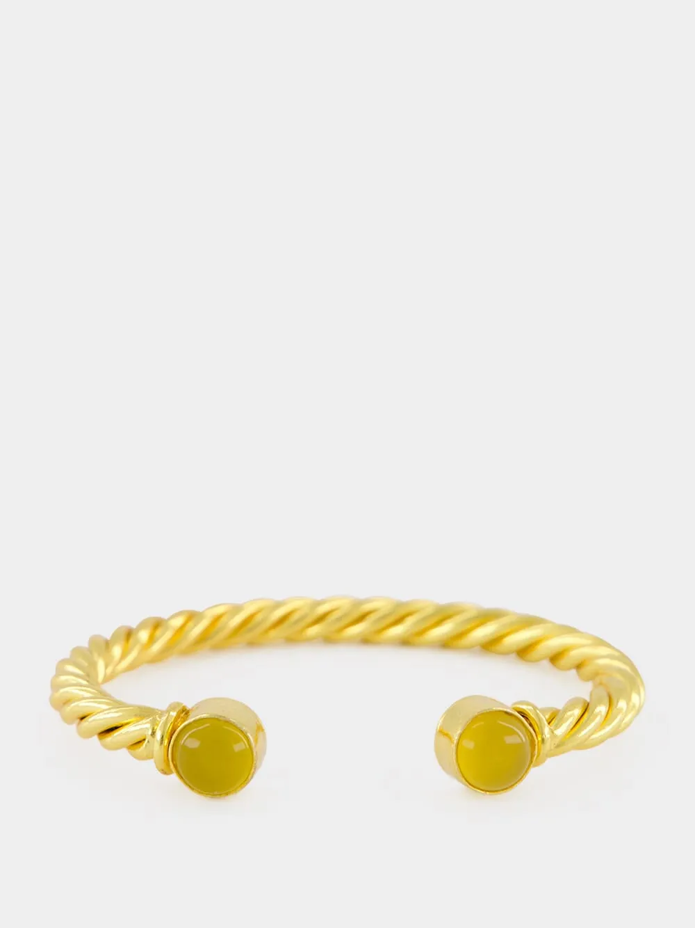Eros Yellow Onyx Open Bracelet sold by Fashion Clinic product image thumbnail 2