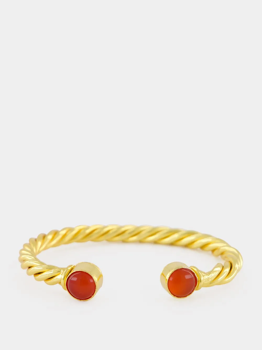 Eros Carnelian Open Bracelet sold by Fashion Clinic