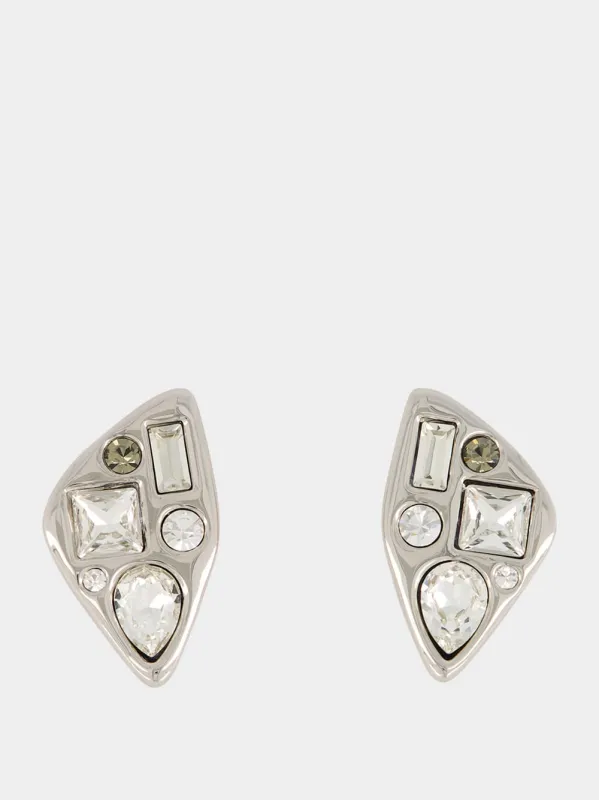 Silver Dhai Earrings made by Fashion Clinic