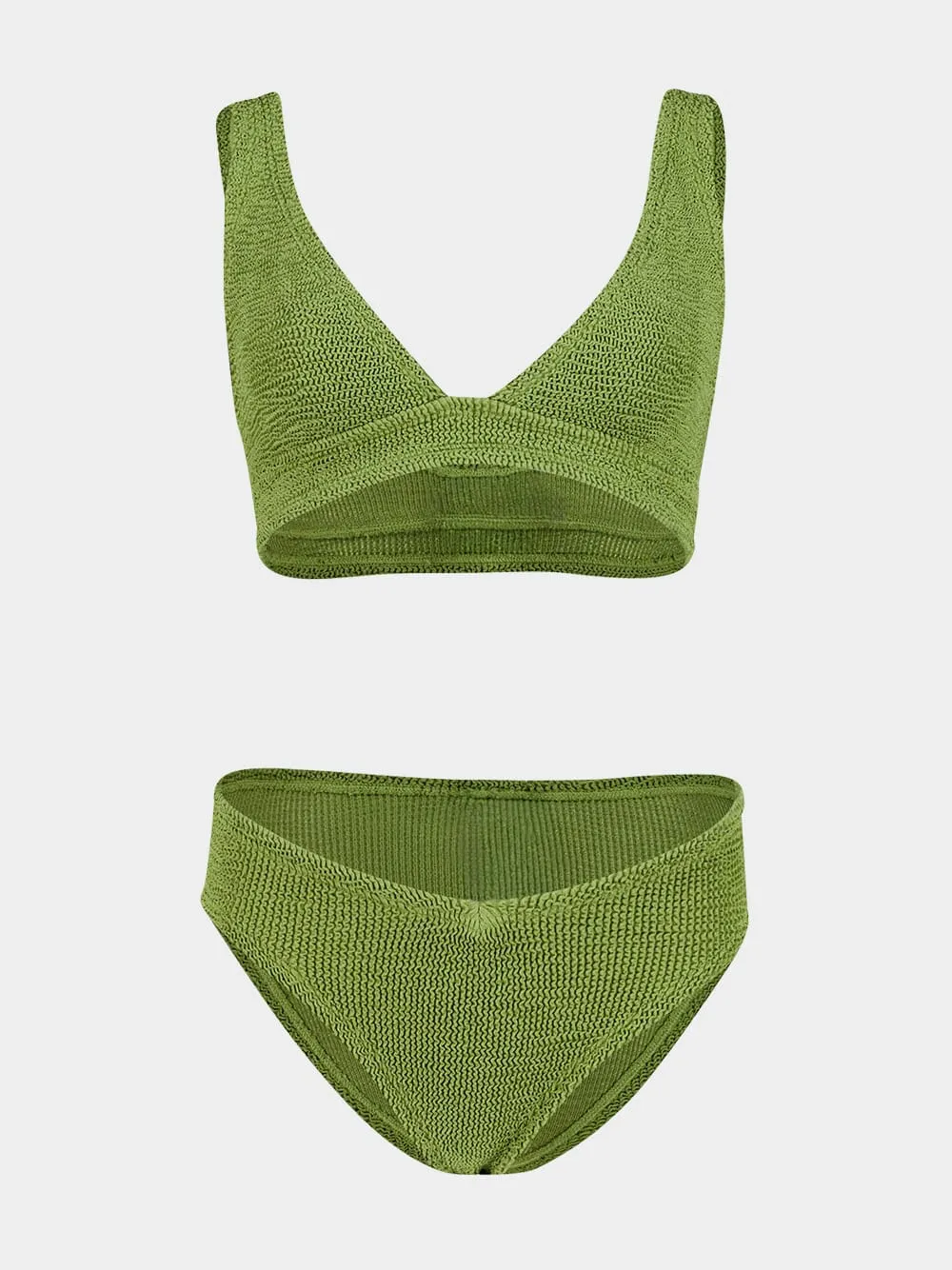 Metallic Moss Angel Bikini sold by Fashion Clinic