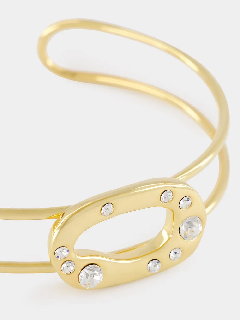 Gold Zeynah Choker sold by Fashion Clinic product image thumbnail 5
