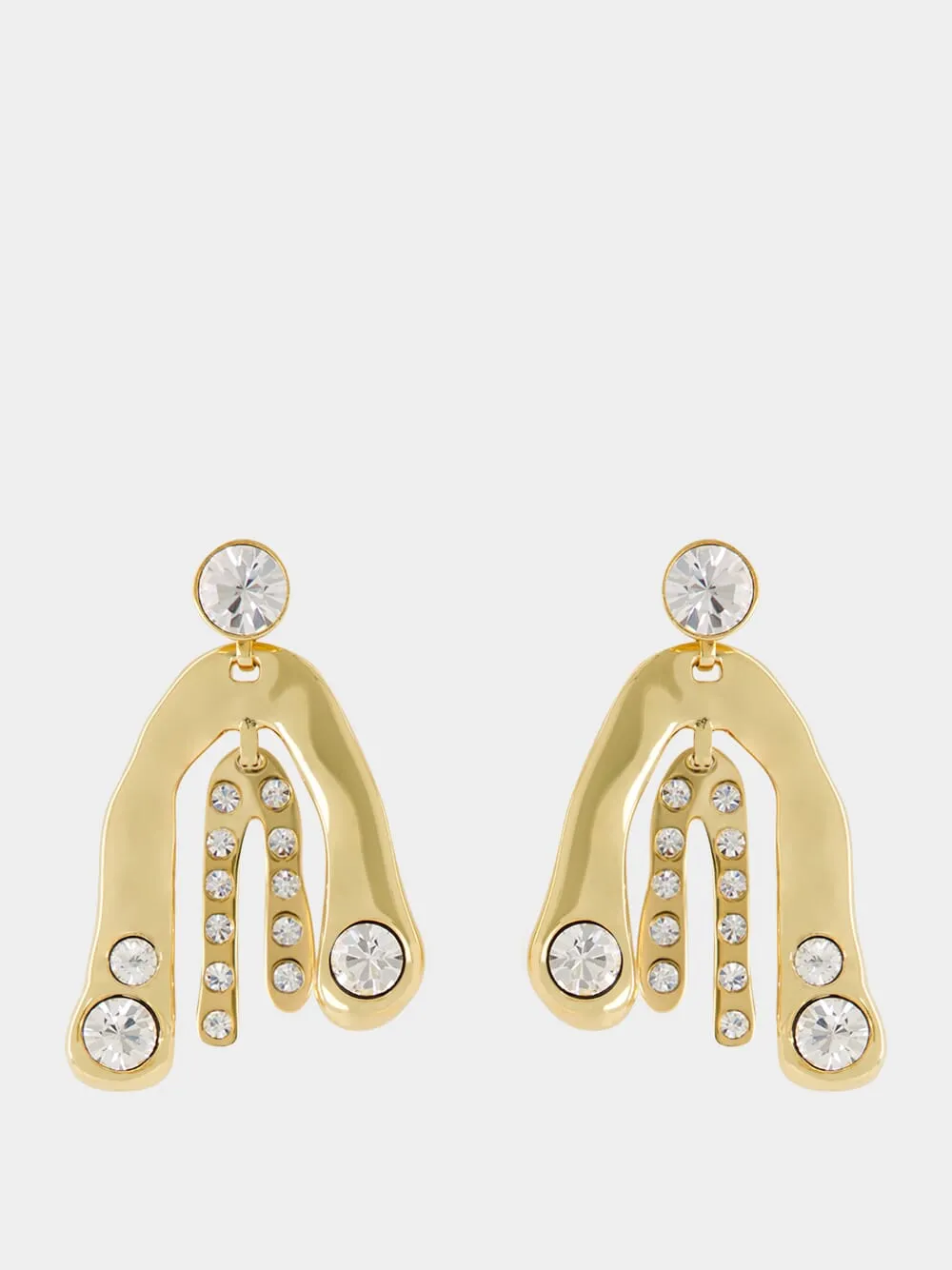 Gold Dag Earrings sold by Fashion Clinic