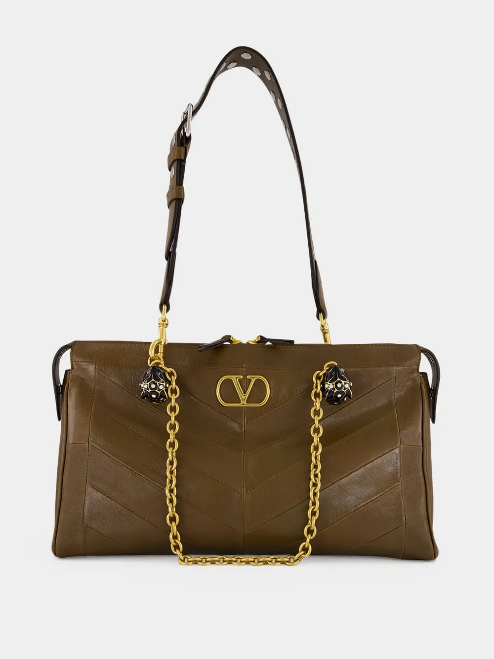 Tundra Nappa Leather Panthea Shoulder Bag sold by Fashion Clinic product image thumbnail 4