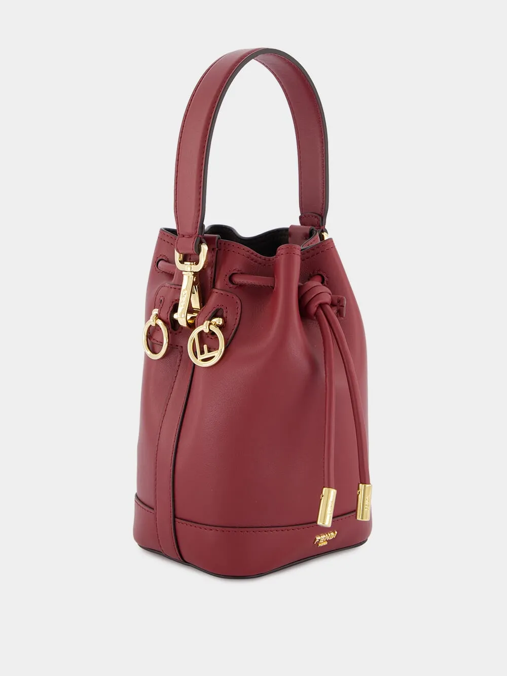Dark Red Mon Tresor Mini Bag sold by Fashion Clinic product image thumbnail 3