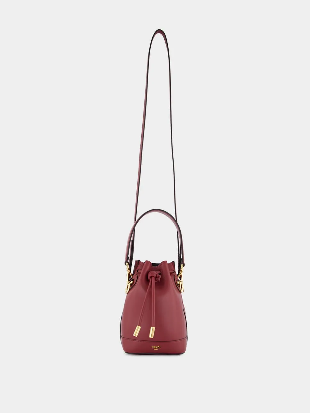 Dark Red Mon Tresor Mini Bag sold by Fashion Clinic product image thumbnail 2