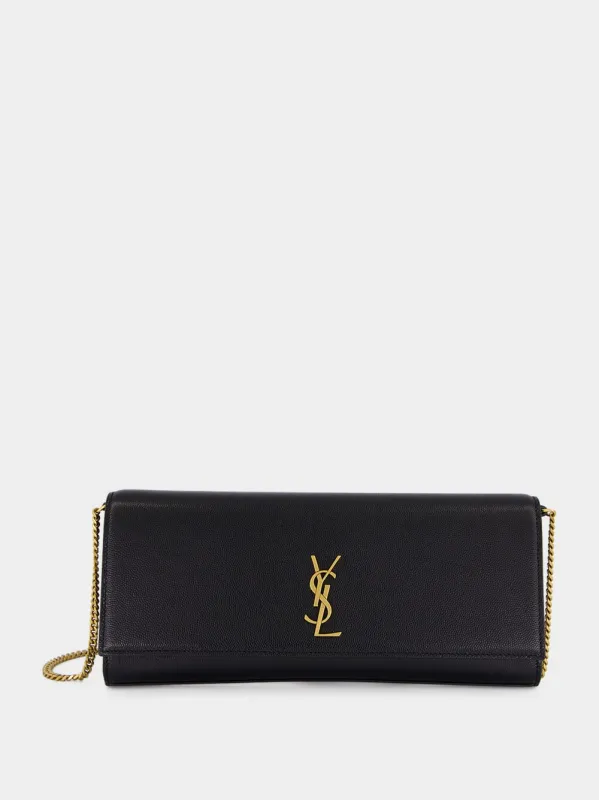 Kate Clutch in Grain de Poudre Leather made by Yves Saint Laurent
