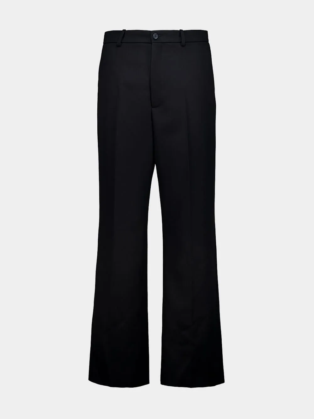 Black Too Far Wide-Leg Tailored Pants sold by Fashion Clinic product image thumbnail 2