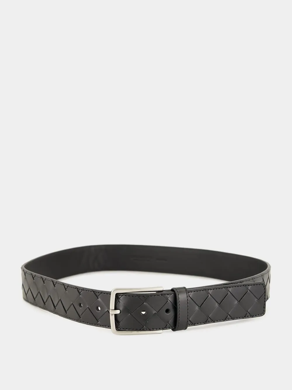 Black Intrecciato Belt sold by Fashion Clinic