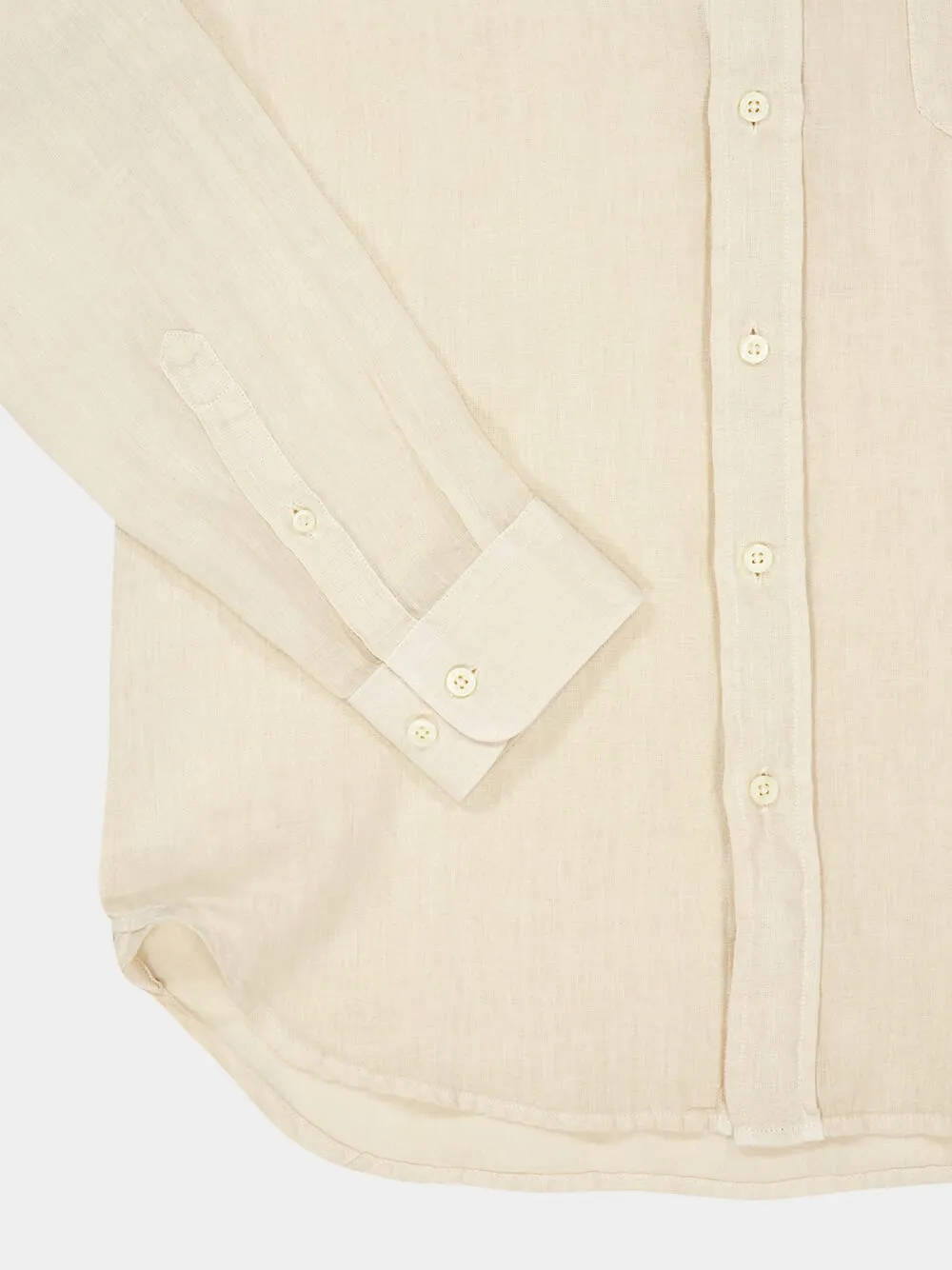 Safari Soft Linen Regular-Fit Shirt sold by Fashion Clinic product image thumbnail 4