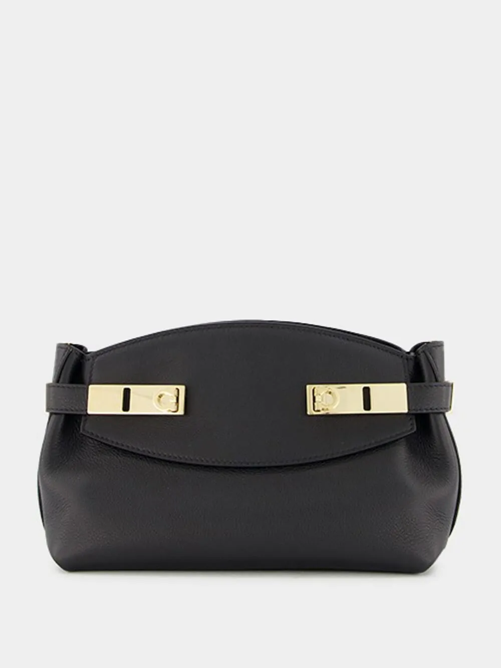 Black Hug Soft Extra-Small Crossbody Bag sold by Fashion Clinic