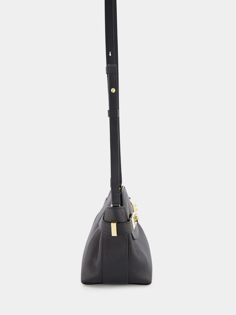 Black Hug Soft Extra-Small Crossbody Bag sold by Fashion Clinic product image thumbnail 4