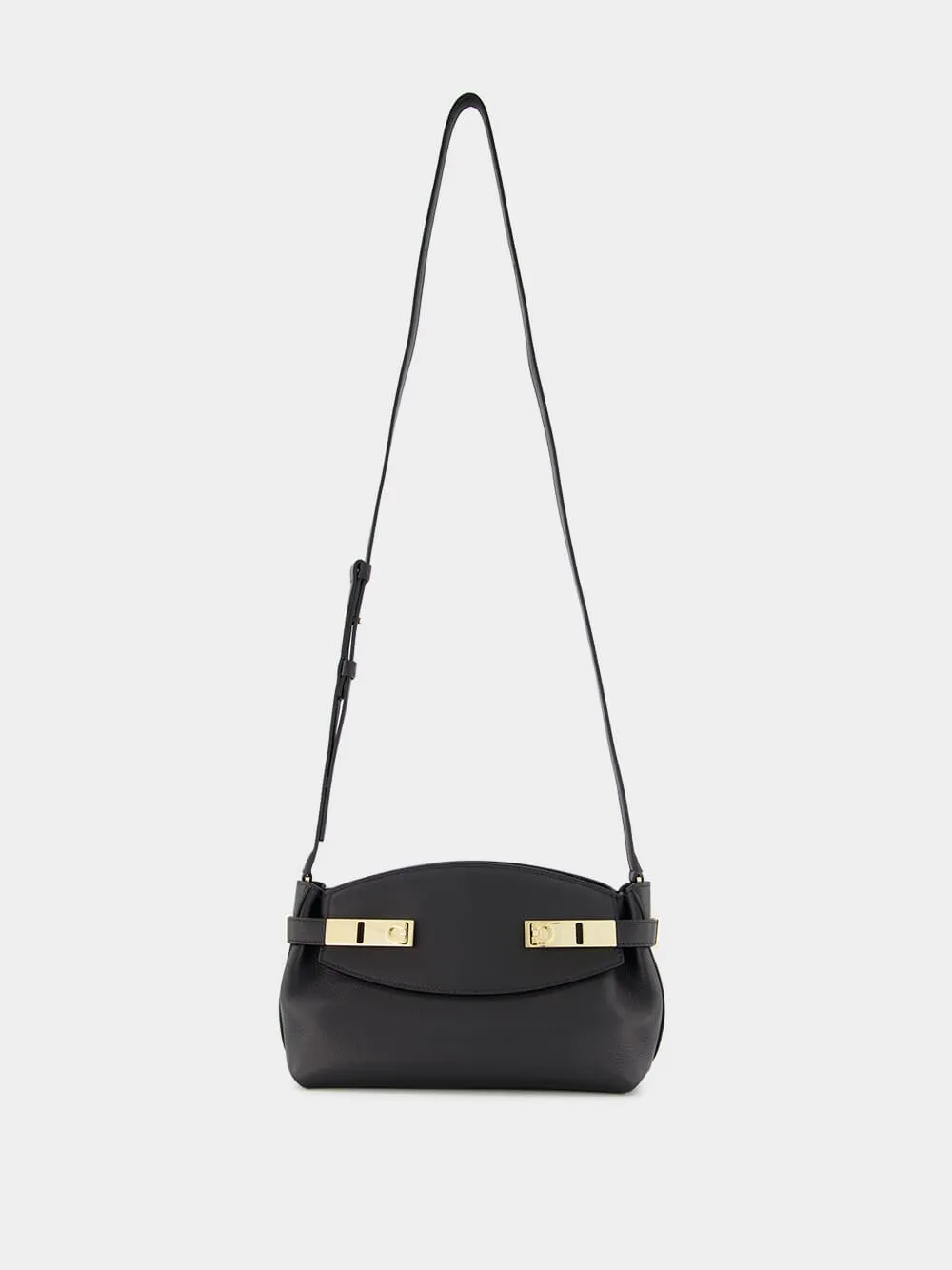 Black Hug Soft Extra-Small Crossbody Bag sold by Fashion Clinic product image thumbnail 2