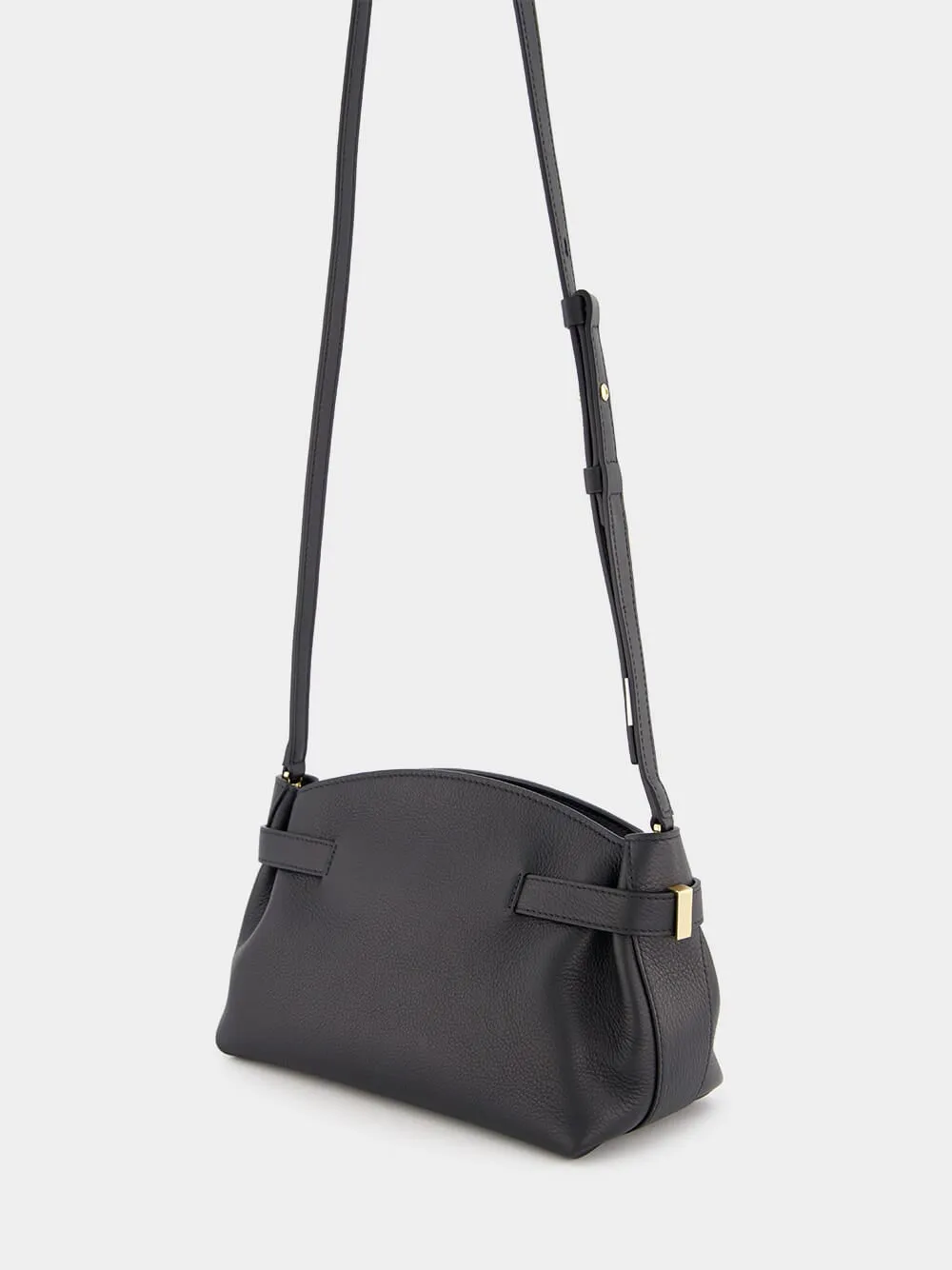 Black Hug Soft Extra-Small Crossbody Bag sold by Fashion Clinic product image thumbnail 5
