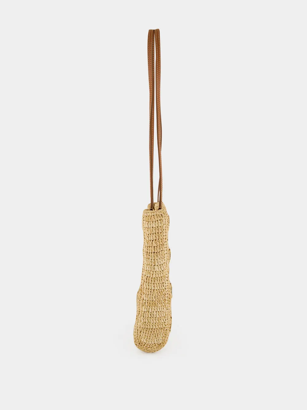 Natural Raffia 1969 Metal Disc Tote Bag sold by Fashion Clinic product image thumbnail 4