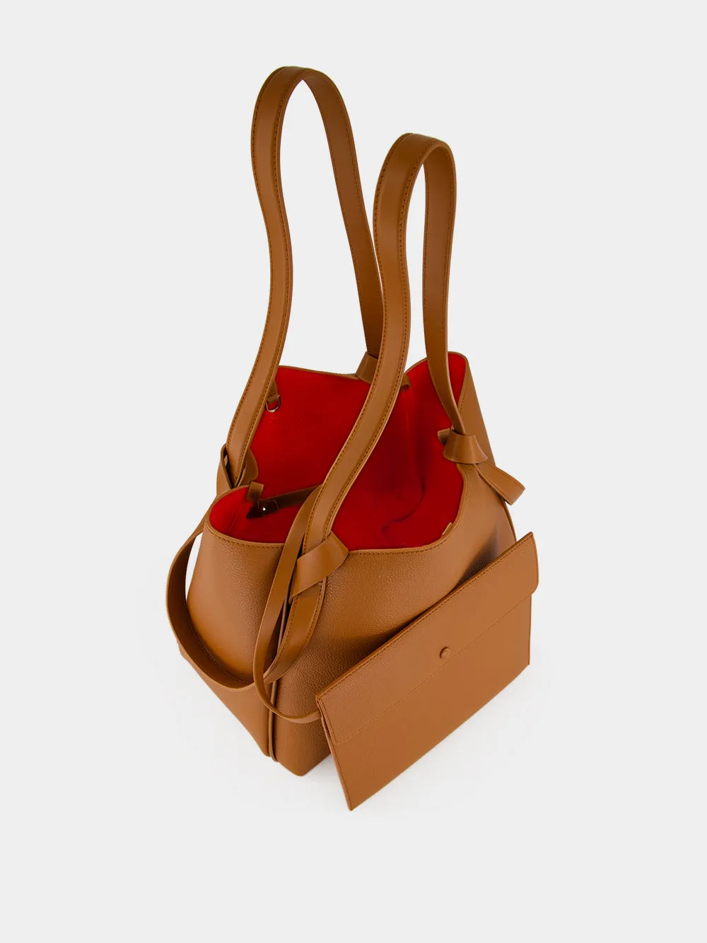 Cuoio Bettina Small Grained Leather Tote sold by Fashion Clinic product image thumbnail 5