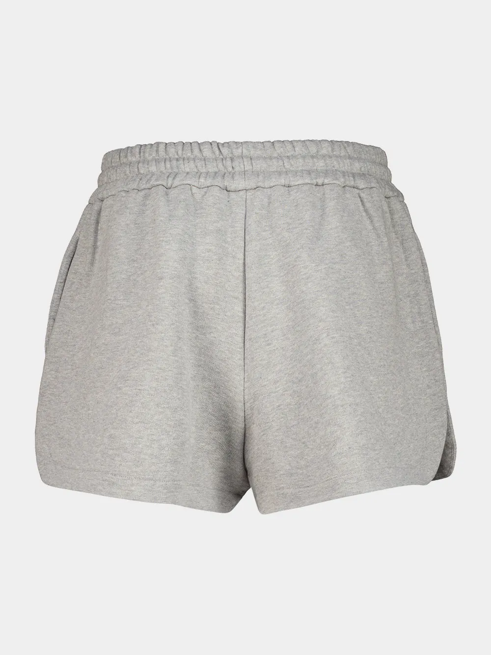 Grey Cotton Jersey Shorts sold by Fashion Clinic product image thumbnail 2