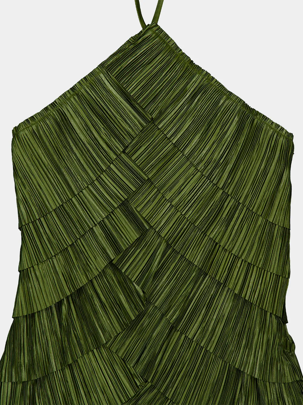 Deep Pasture Arsha Plissé Mini Dress sold by Fashion Clinic product image thumbnail 5