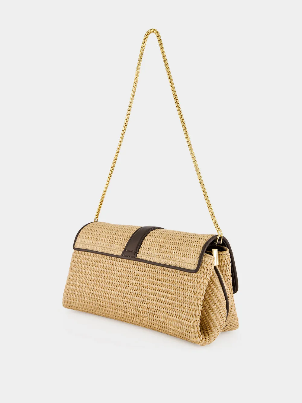 Natural Raffia Mia Extra Small Crossbody Bag sold by Fashion Clinic product image thumbnail 5