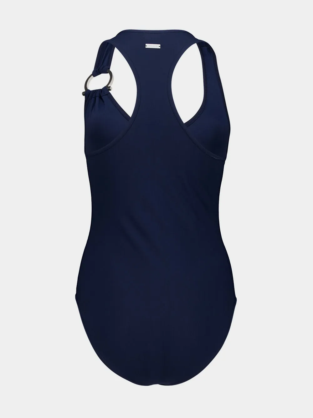 Navy Gancini One-Piece Swimsuit sold by Fashion Clinic product image thumbnail 4