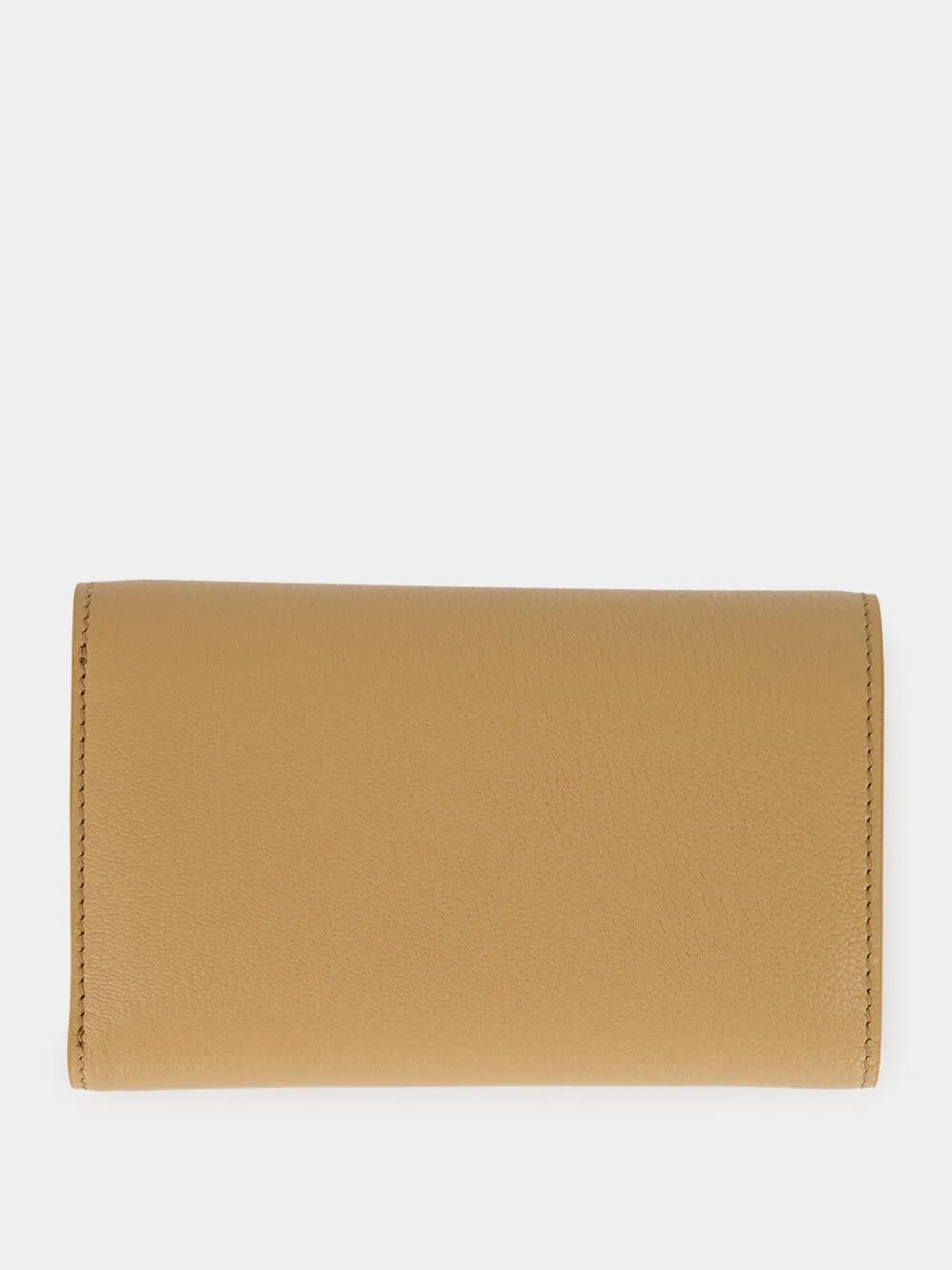 Rhum Supple Grain Leather Aube Compact Wallet sold by Fashion Clinic product image thumbnail 2