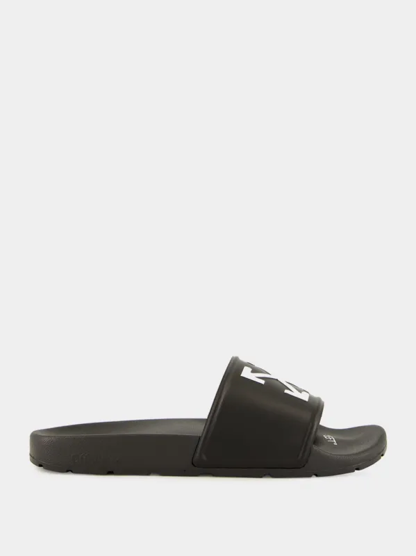 Black Arrow Rubber Sliders made by Off-White