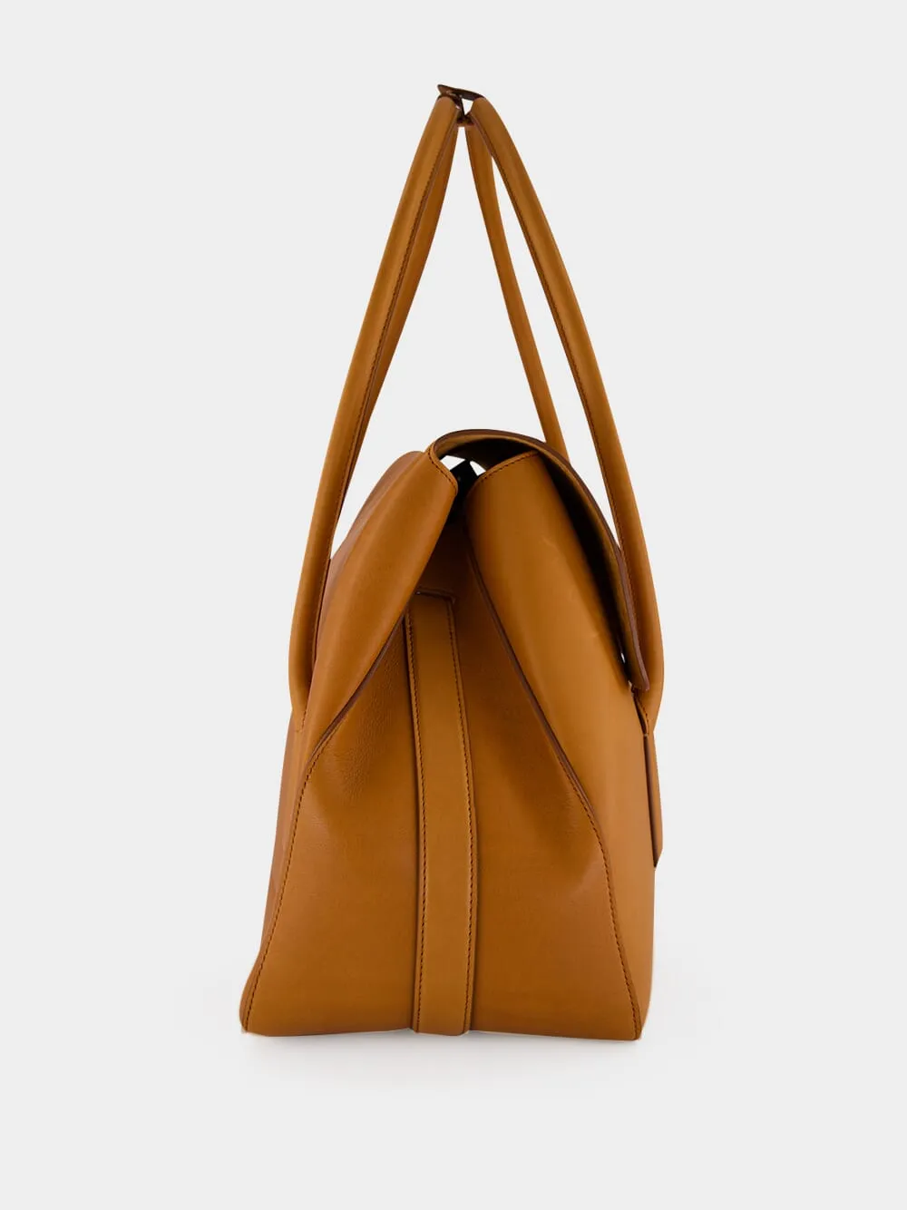 Caramel Natural Leather Eclipse Large Shoulder Bag sold by Fashion Clinic product image thumbnail 4