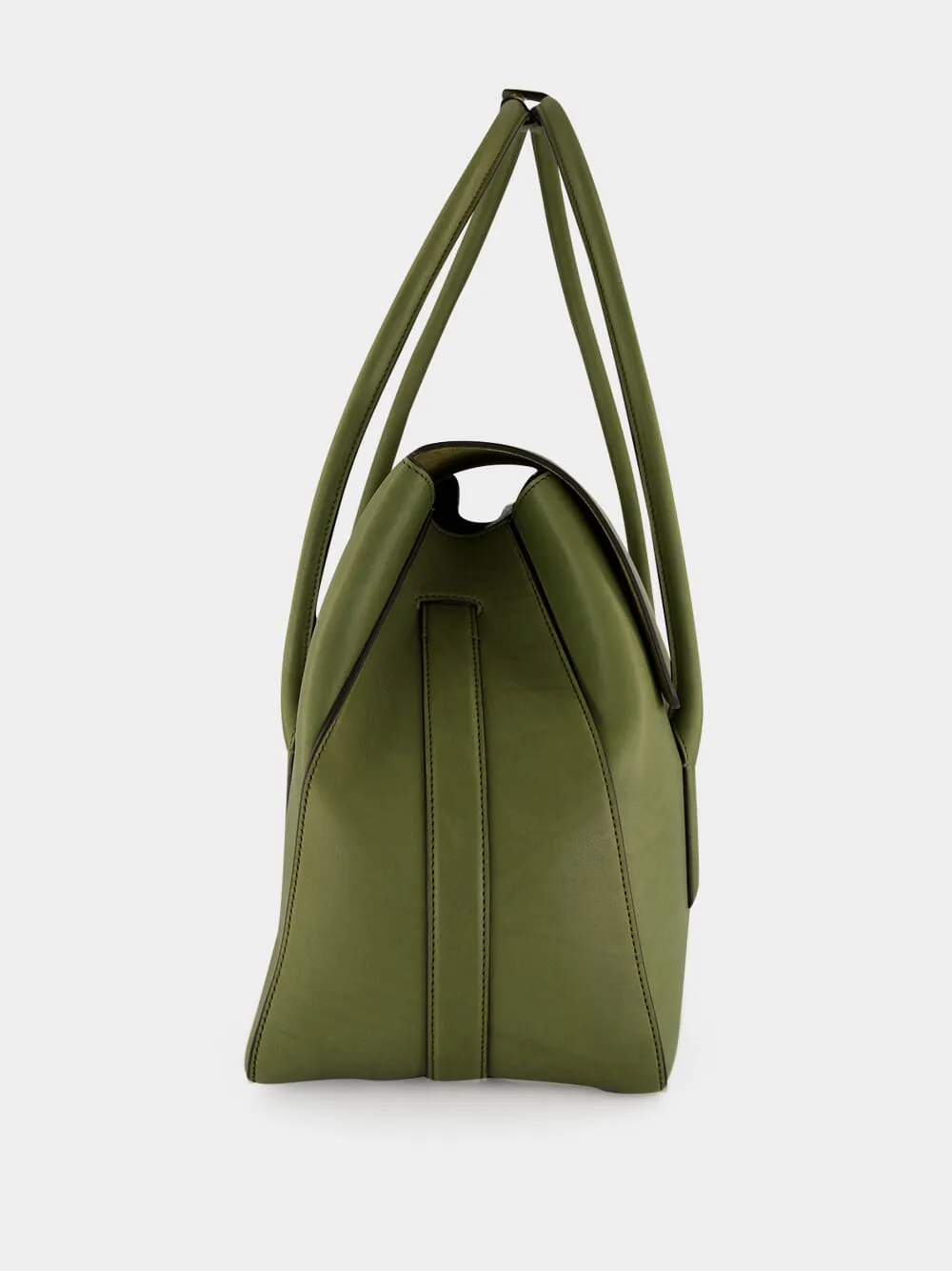Ivy Green Natural Leather Eclipse Large Shoulder Bag sold by Fashion Clinic product image thumbnail 3