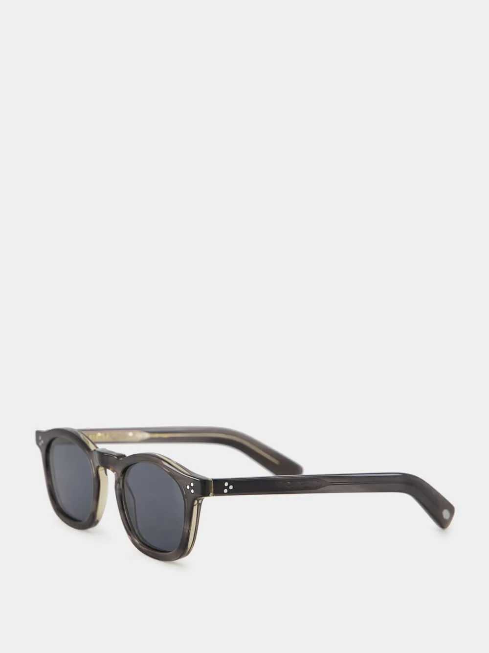 Wenge Sadler Round Sunglasses sold by Fashion Clinic product image thumbnail 3