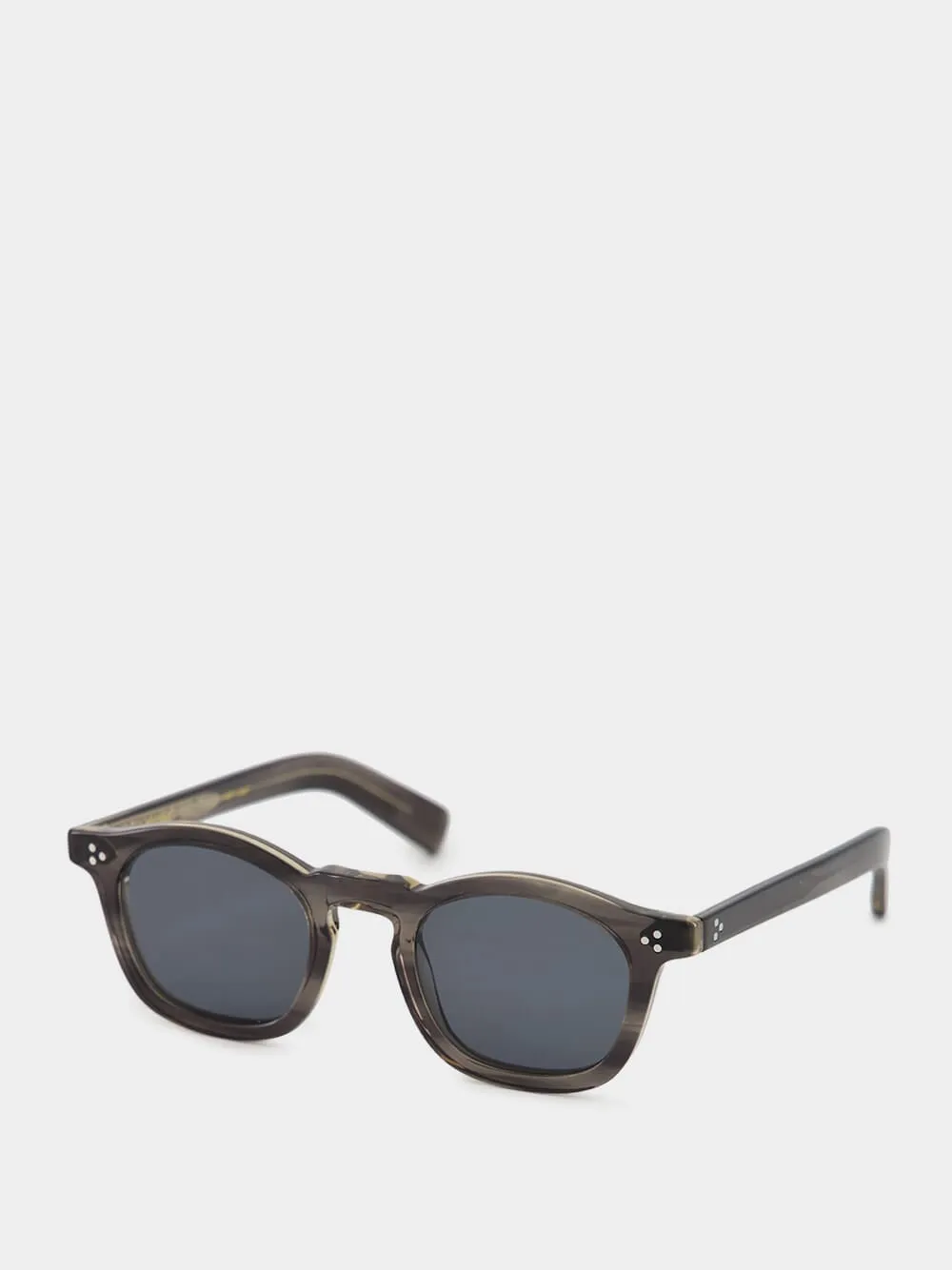 Wenge Sadler Round Sunglasses sold by Fashion Clinic product image thumbnail 4