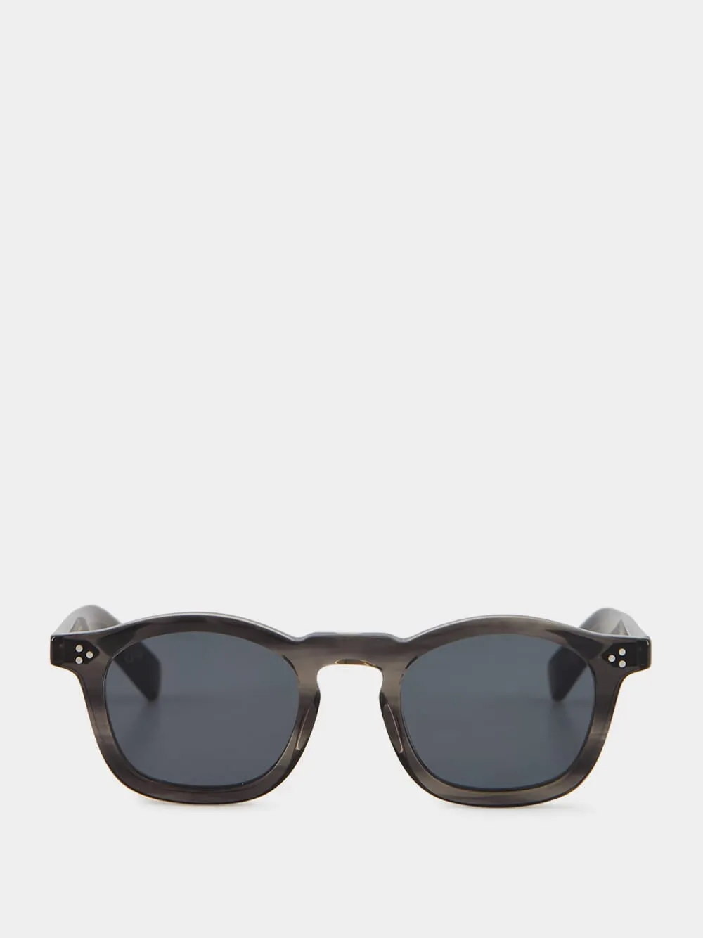Wenge Sadler Round Sunglasses sold by Fashion Clinic