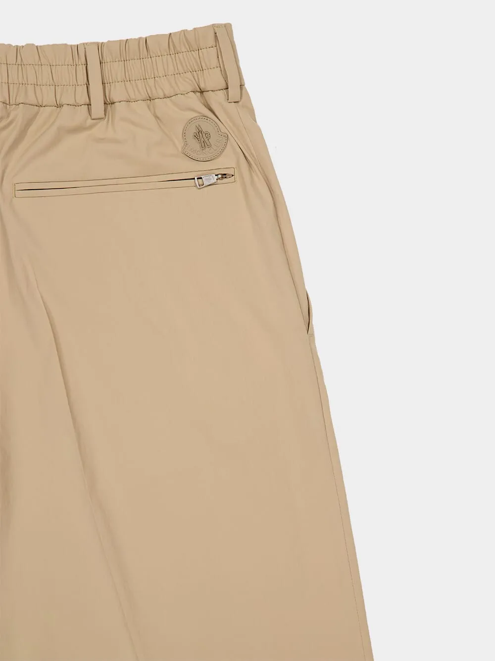 Beige Straight-Fit Trousers sold by Fashion Clinic product image thumbnail 3