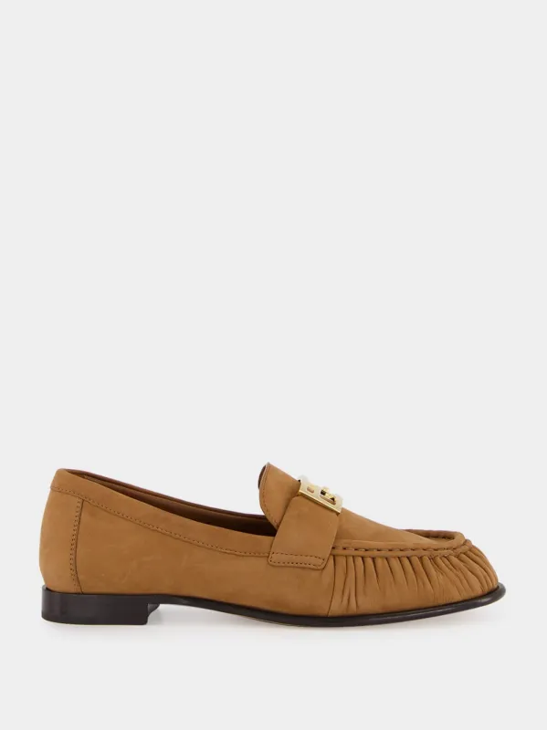 Sellier Baguette Calfskin Loafers made by Fendi