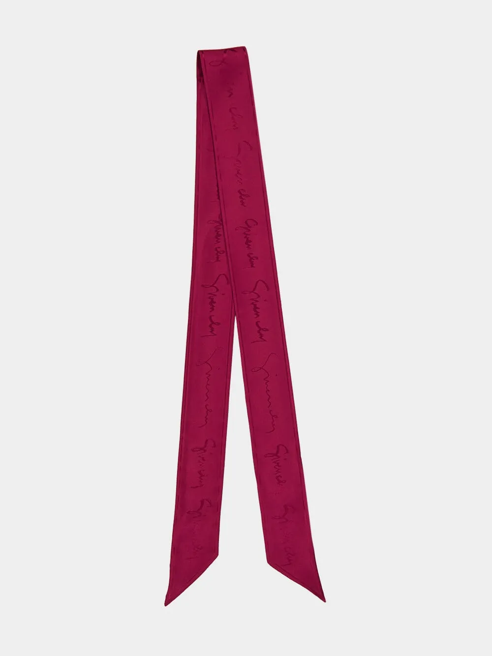 Red Cherry Signature Silk Bandeau sold by Fashion Clinic