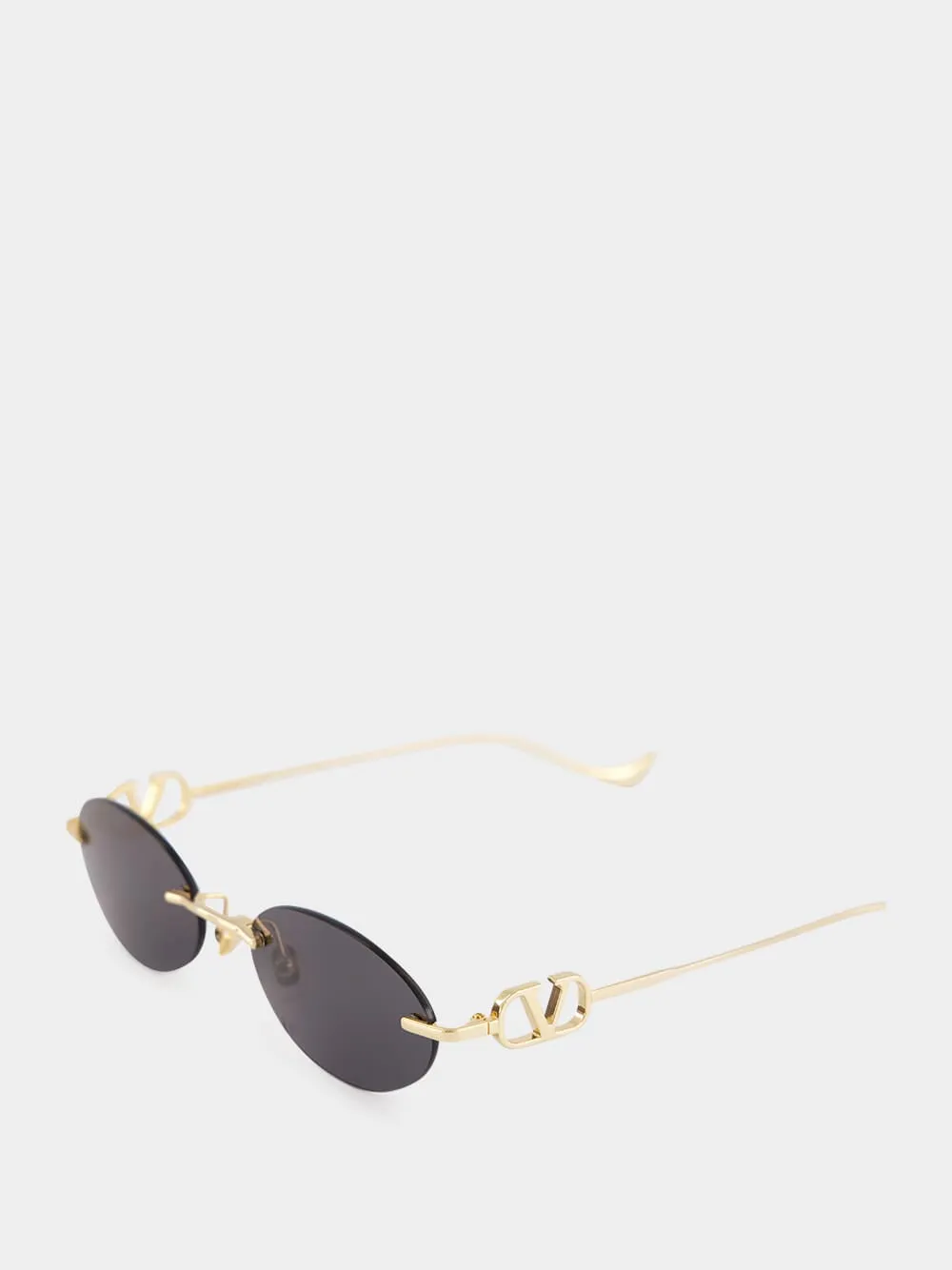 Black Bejewelled Metal Sunglasses sold by Fashion Clinic product image thumbnail 4