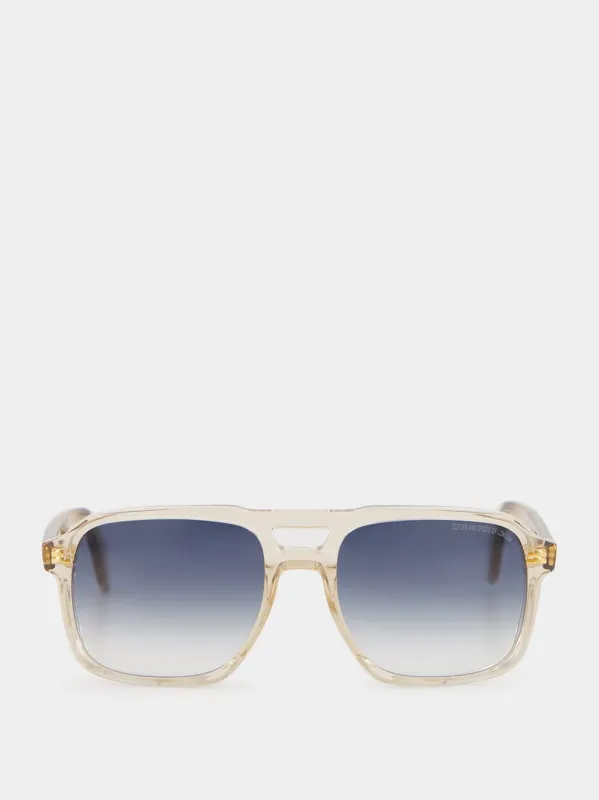 1394 Granny Chic Aviator Sunglasses made by Cutler and Gross