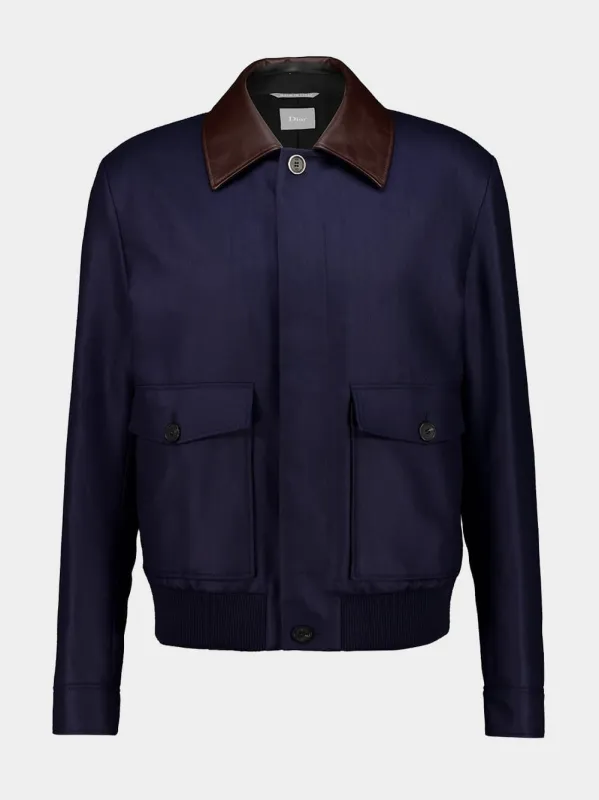 JACKET CL 2P COL CUIR DIOR CASHMERE made by Dior