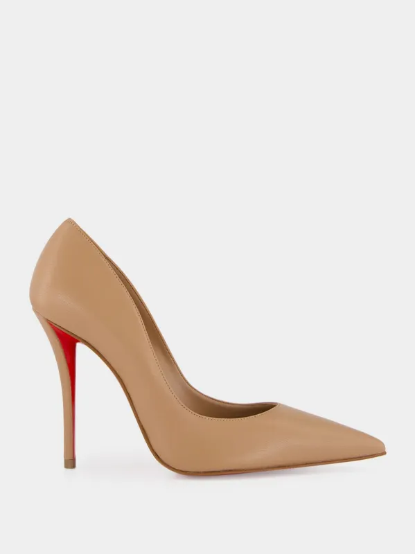 Blush Miss Z 100 Nappa Leather Pumps made by Christian Louboutin