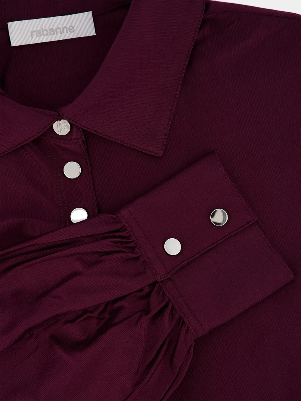 Magenta Purple Asymmetric Mini Dress sold by Fashion Clinic product image thumbnail 4