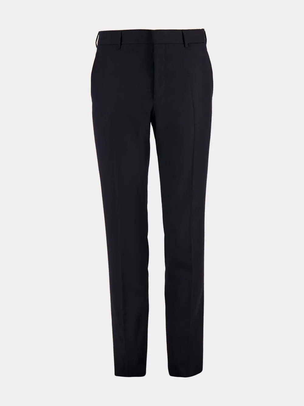 Navy Wool-Cashmere Slim Suit sold by Fashion Clinic product image thumbnail 5