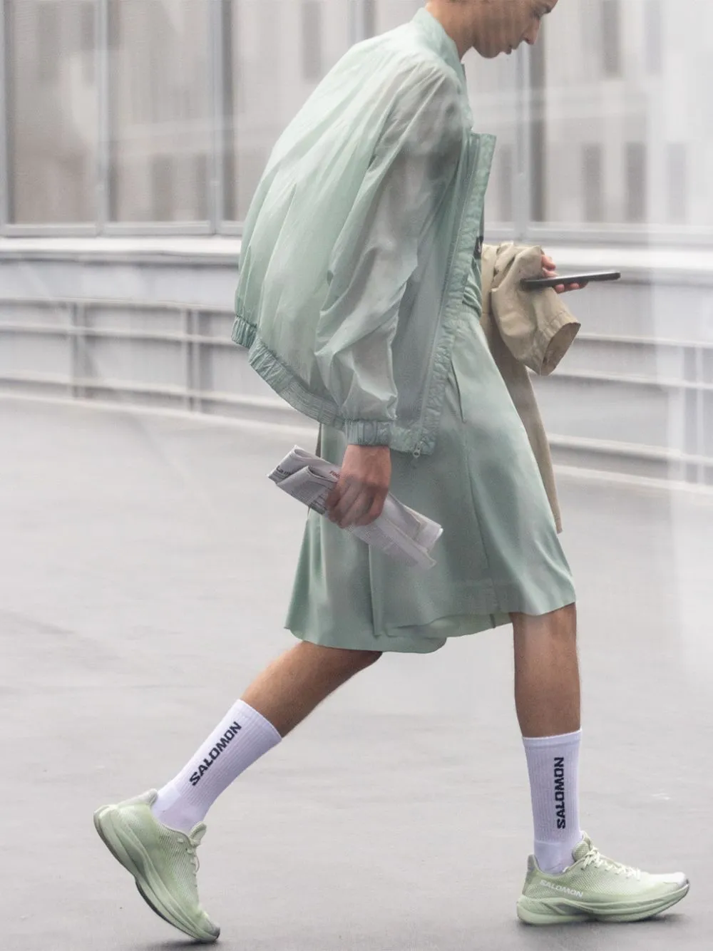 Sea Foam Spectur 2 Sneakers sold by Fashion Clinic