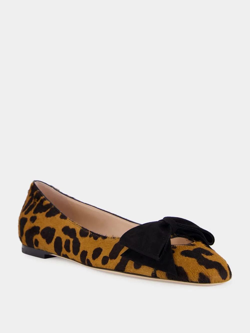 Animal Print Bow Ballerina Flats sold by Fashion Clinic product image thumbnail 2