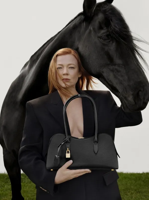 Black Stella Ryder Shoulder Bag made by Stella McCartney