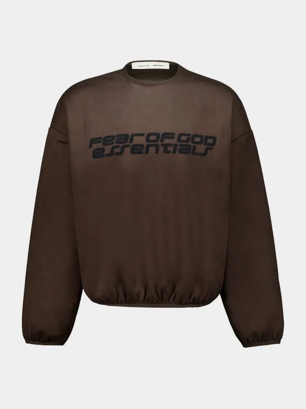 Brown Modern Crewneck Sweatshirt made by Fear of God