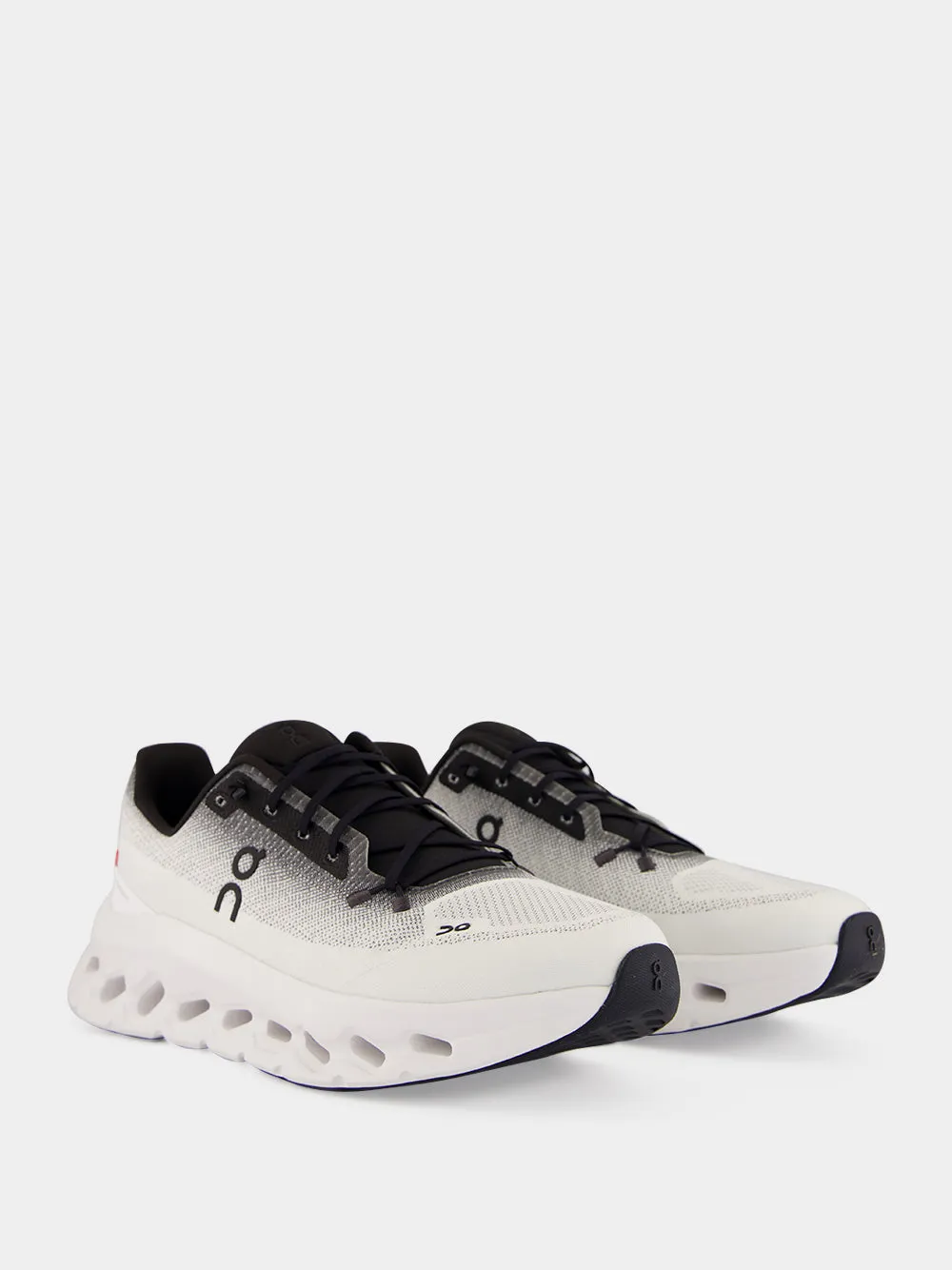 Ivory and Black Cloudtilt Mesh Sneakers sold by Fashion Clinic product image thumbnail 3