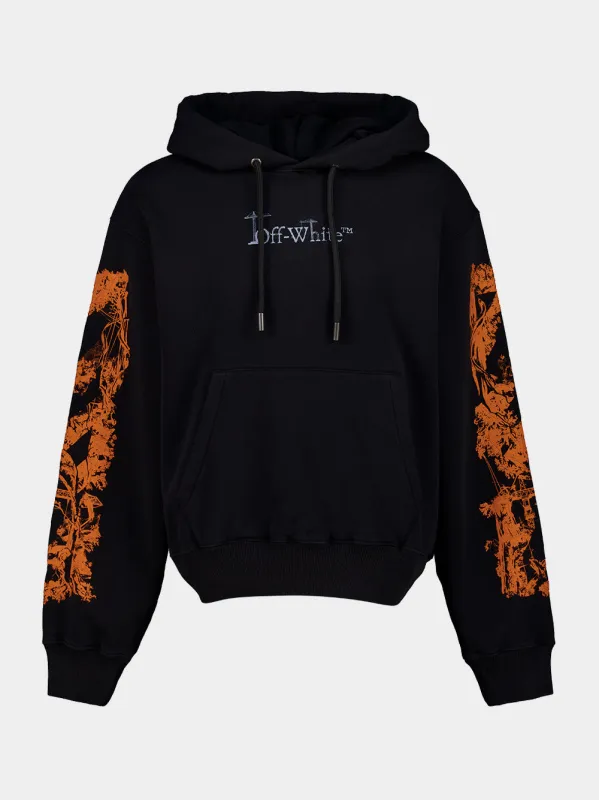 Black City Nature Hooded Sweatshirt made by Off-White