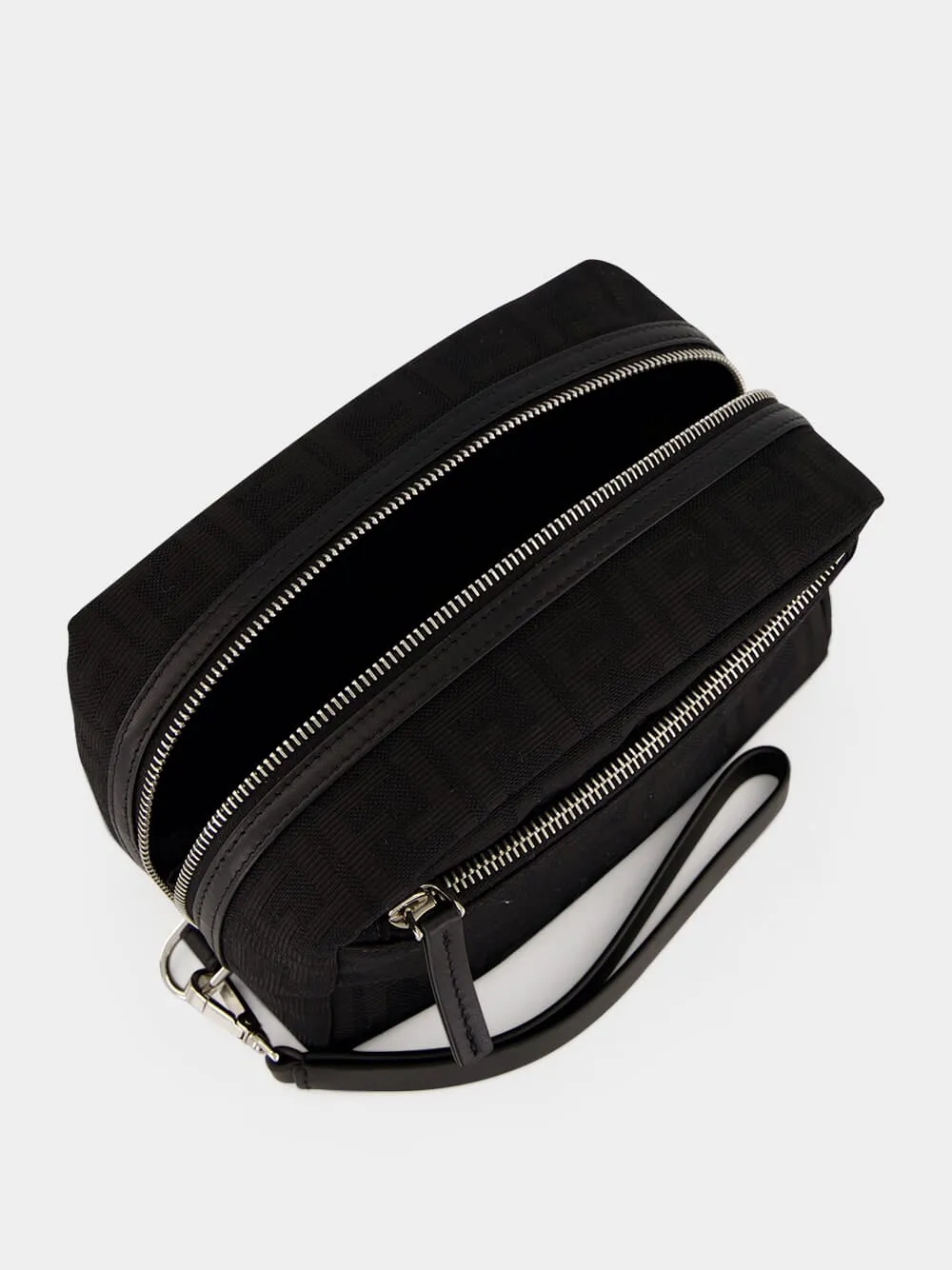 Black FF Zucca Micro Toiletry Case sold by Fashion Clinic product image thumbnail 5